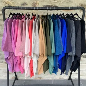 100% Cashmere Ponchos