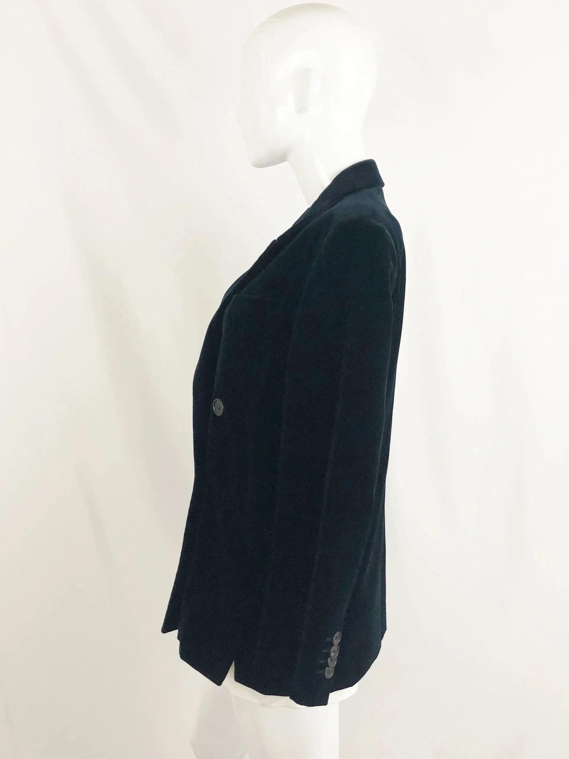 Acne Velvet Blazer Size