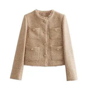 Adèle Tweed Double-breasted Jacket