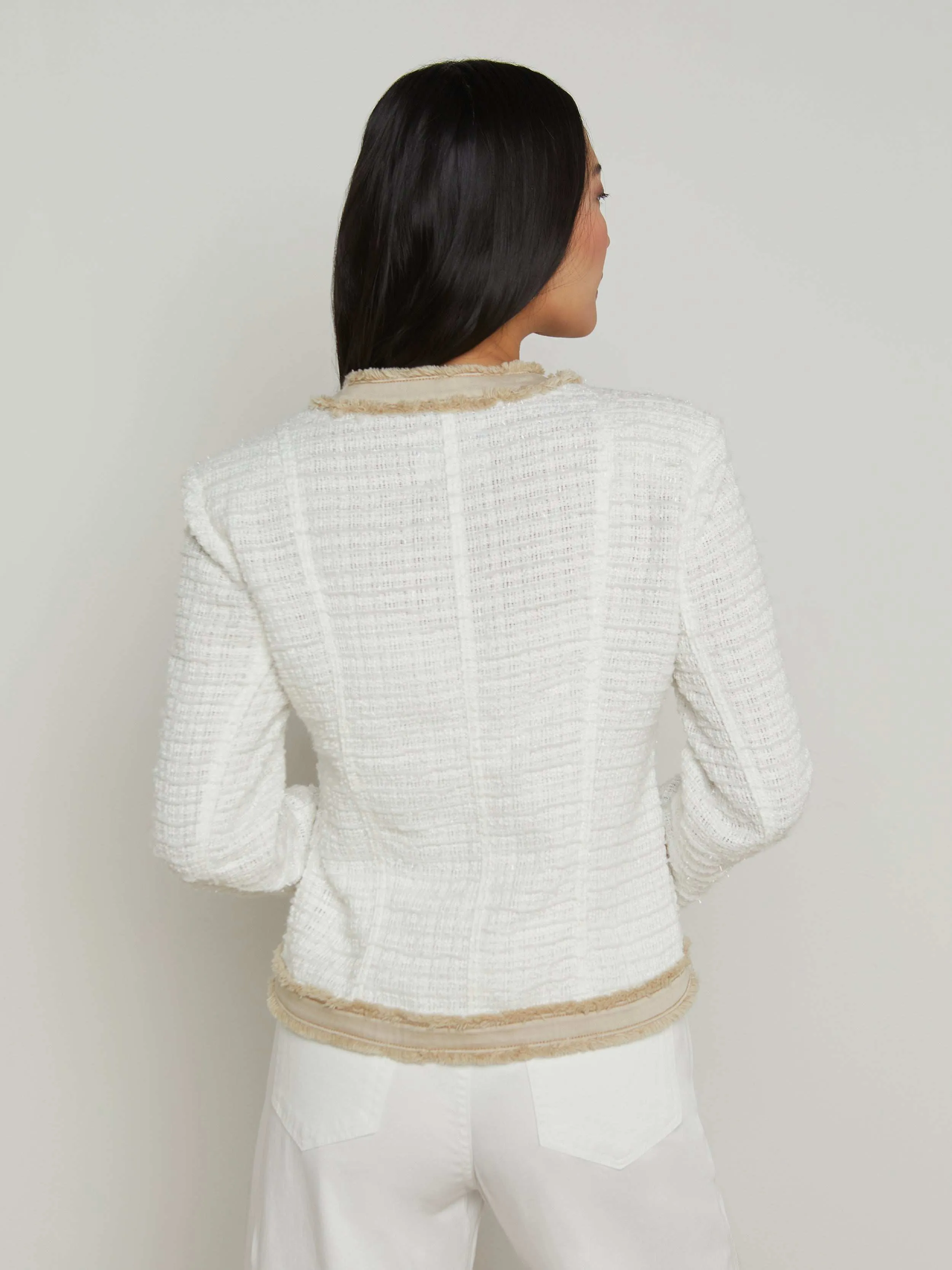 Agnes Tweed Denim Jacket