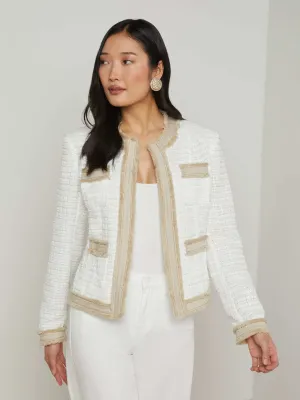 Agnes Tweed Denim Jacket