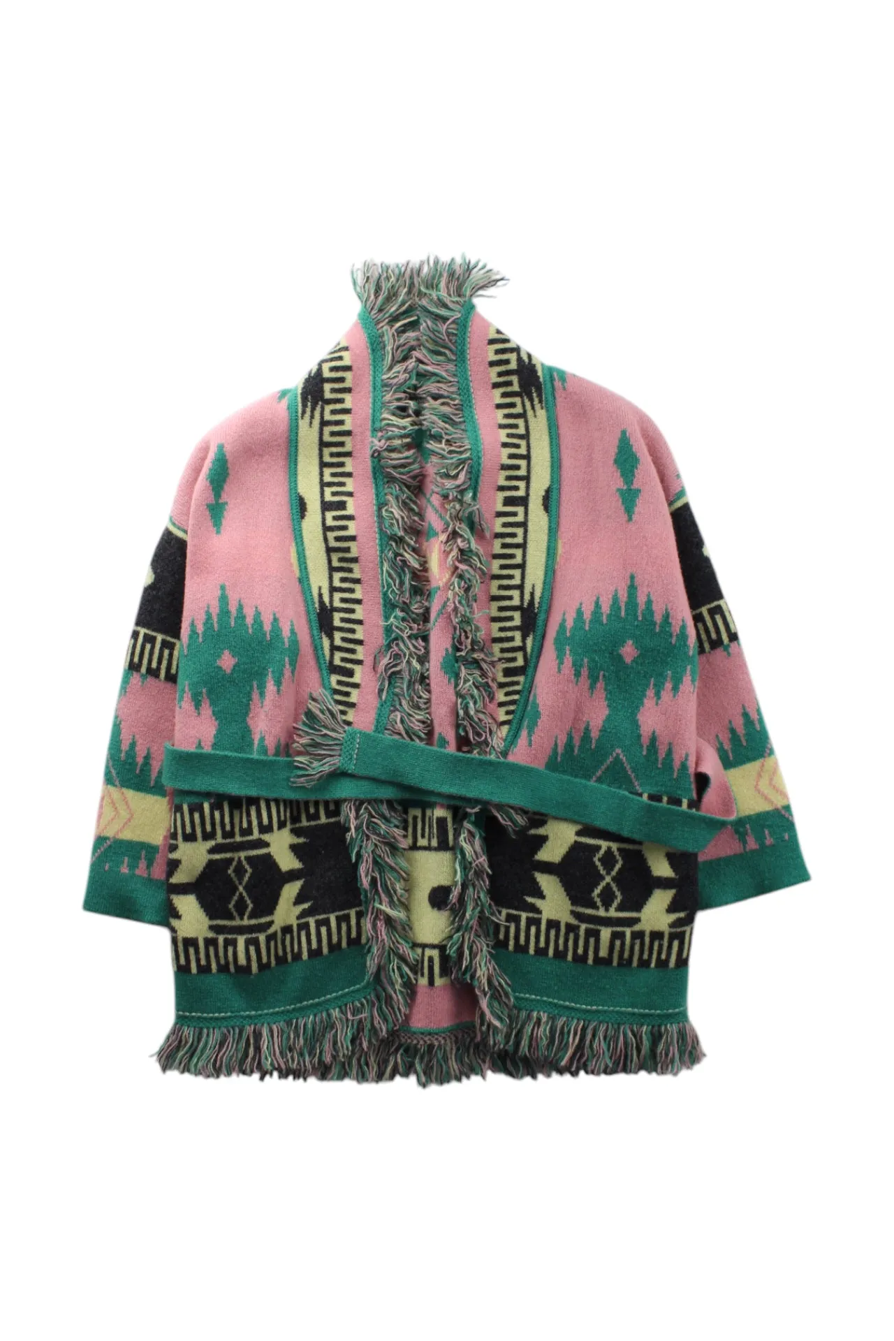 Alanui Fringe Poncho 8Y