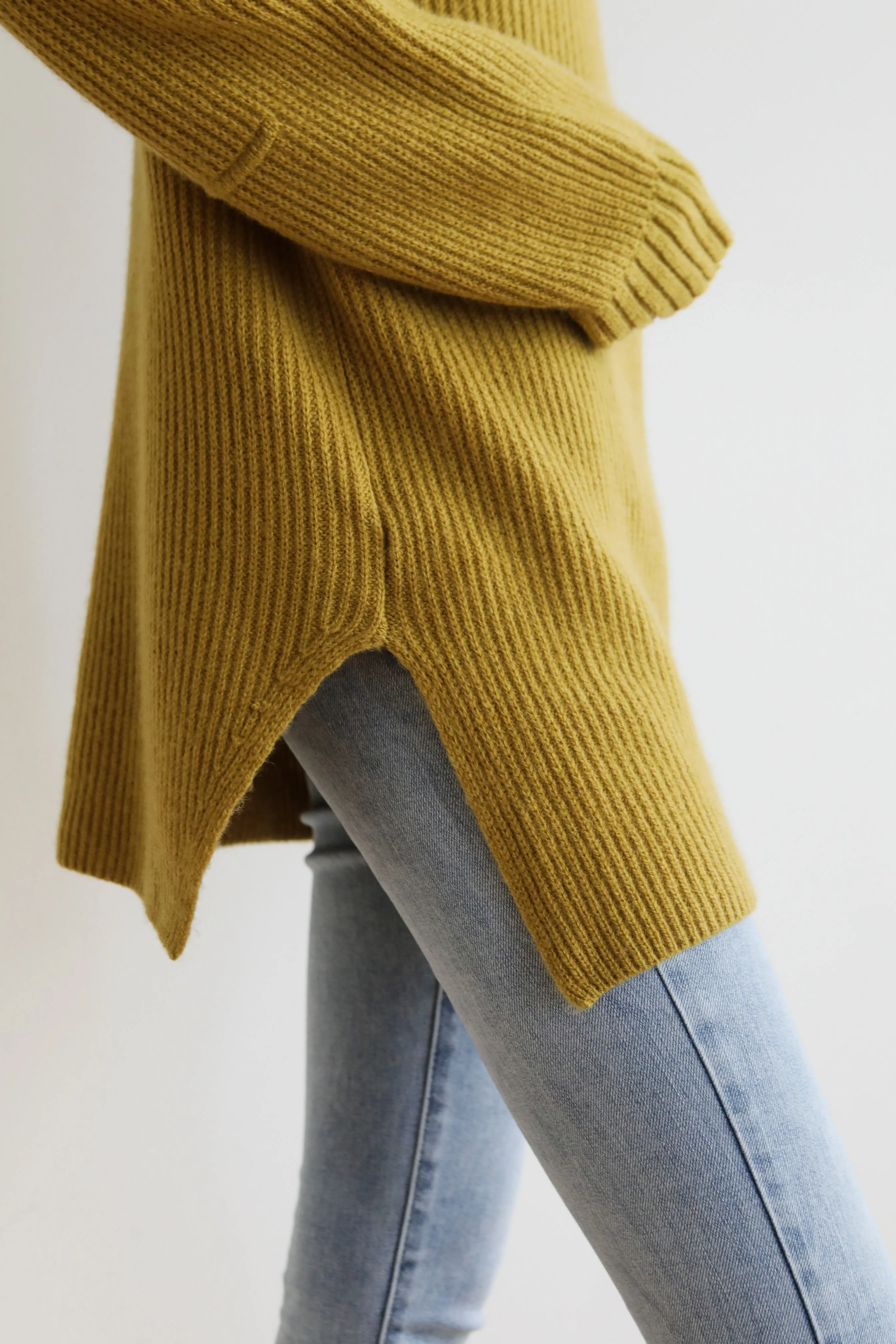 Bessie Turtleneck Wool Sweater
