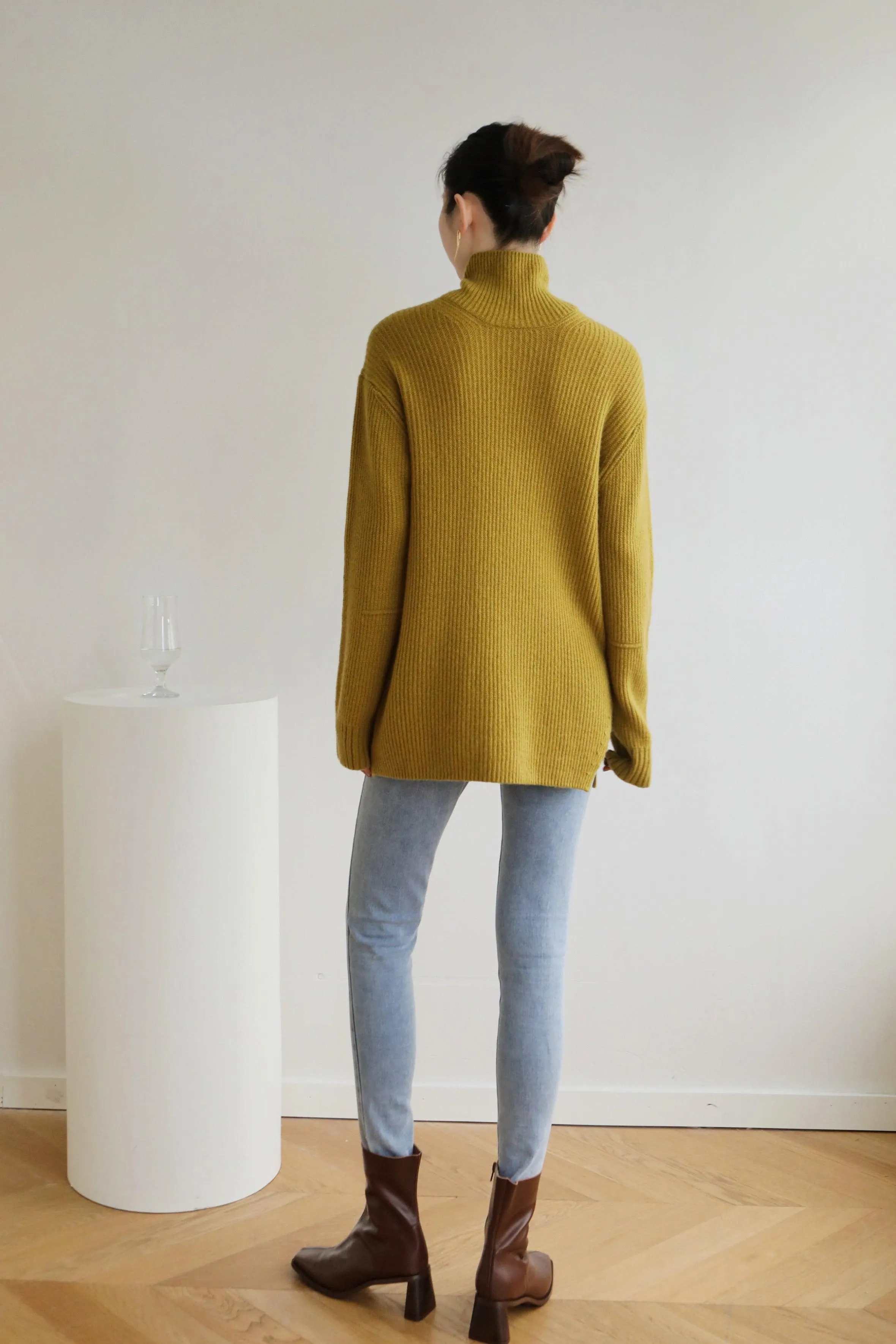 Bessie Turtleneck Wool Sweater