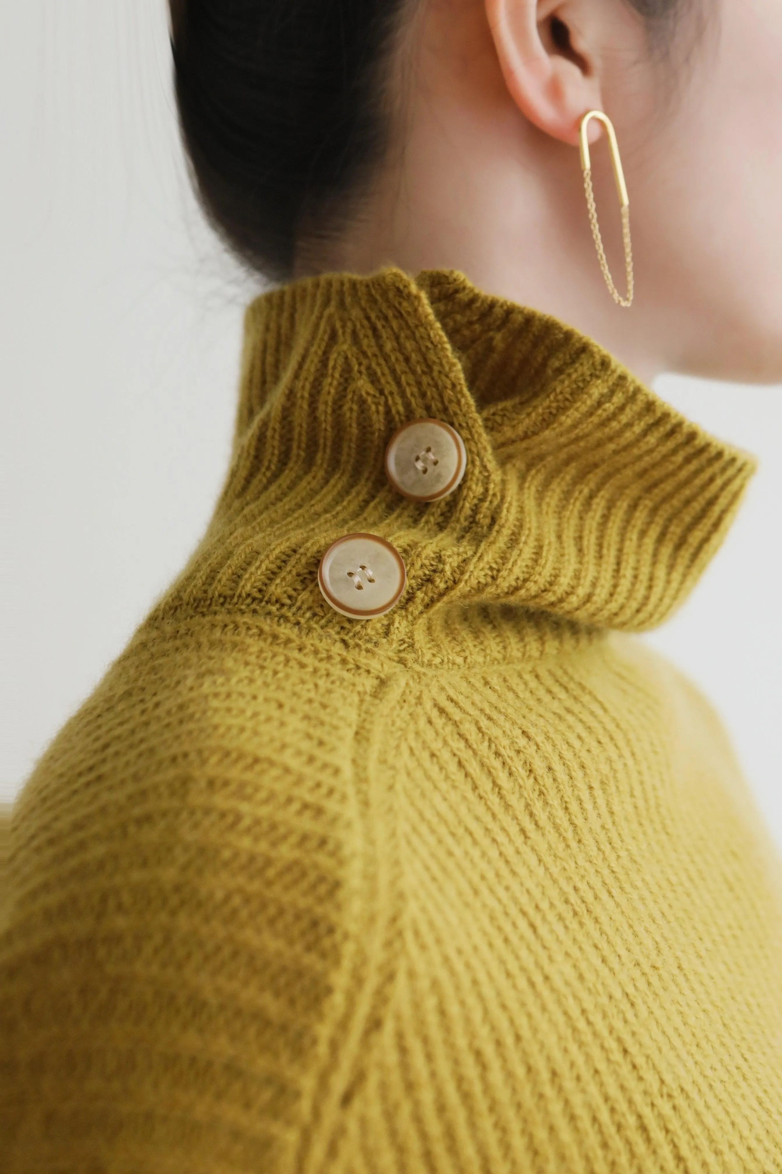 Bessie Turtleneck Wool Sweater