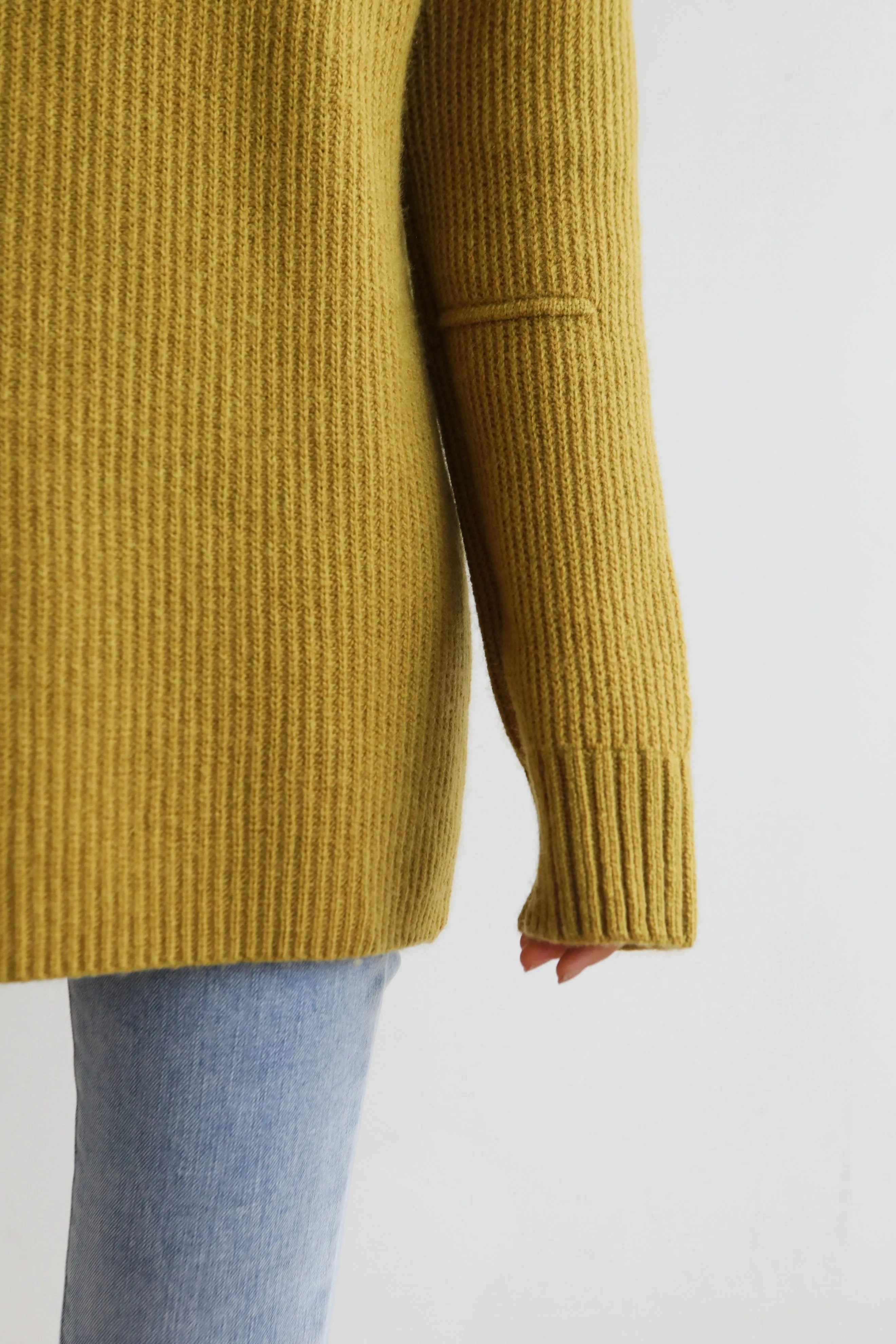 Bessie Turtleneck Wool Sweater