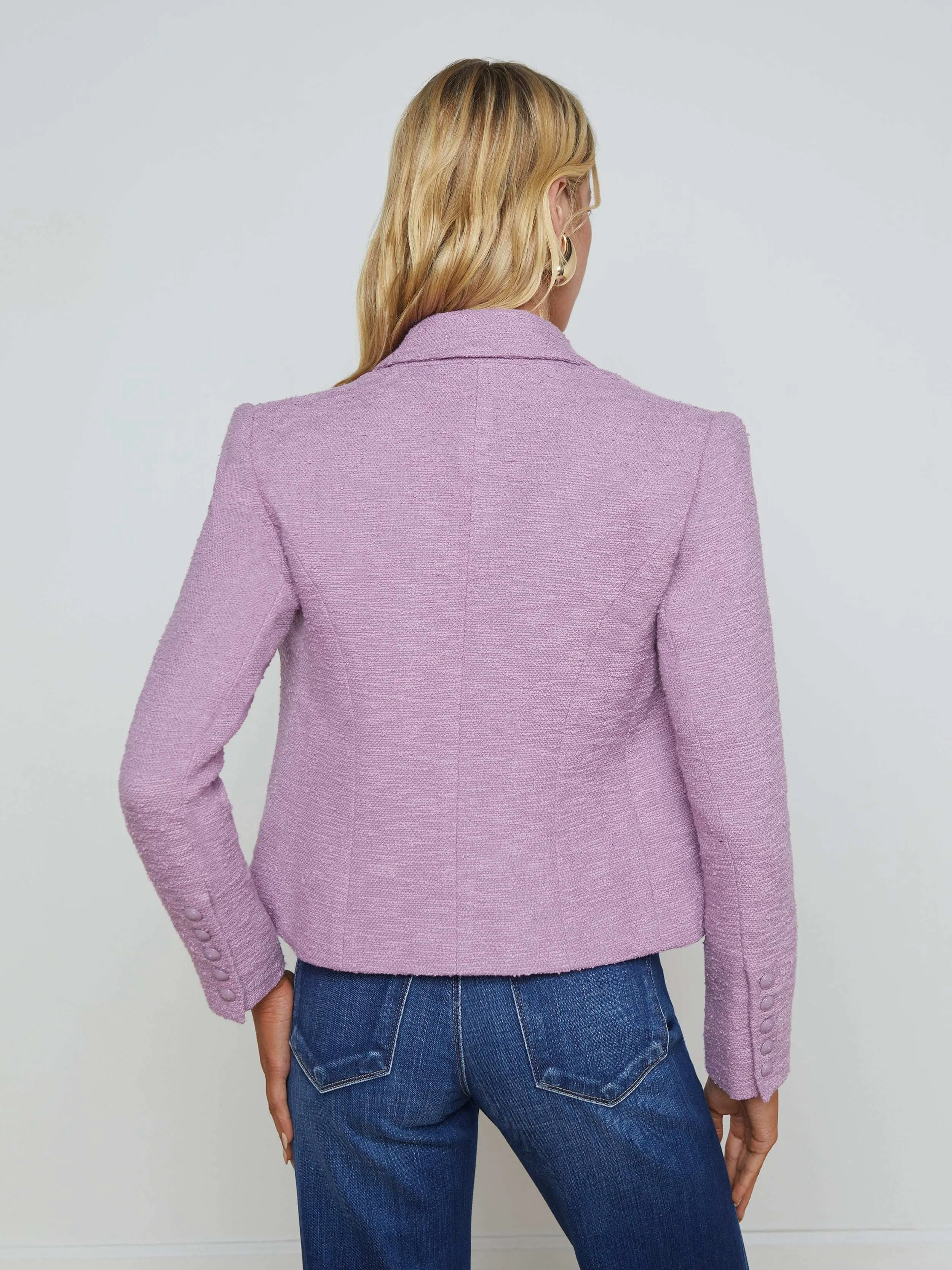 Brooke Open-Front Blazer