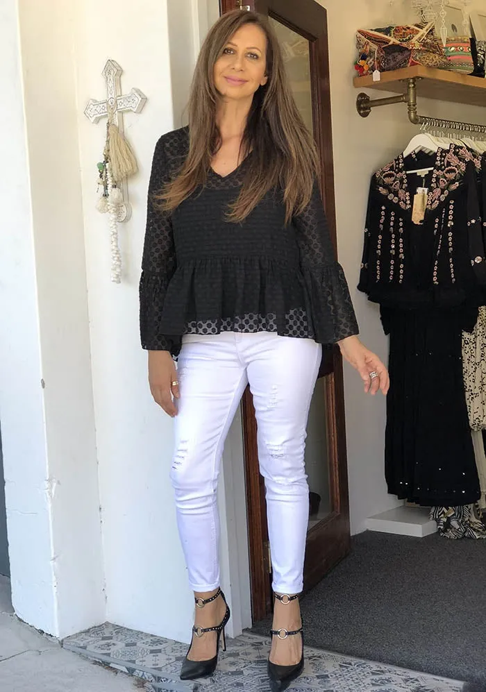 Carey top - Black