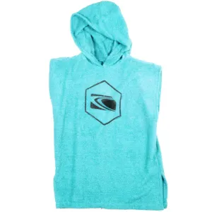 Carve Radiator Toddler Poncho Towel - Aqua
