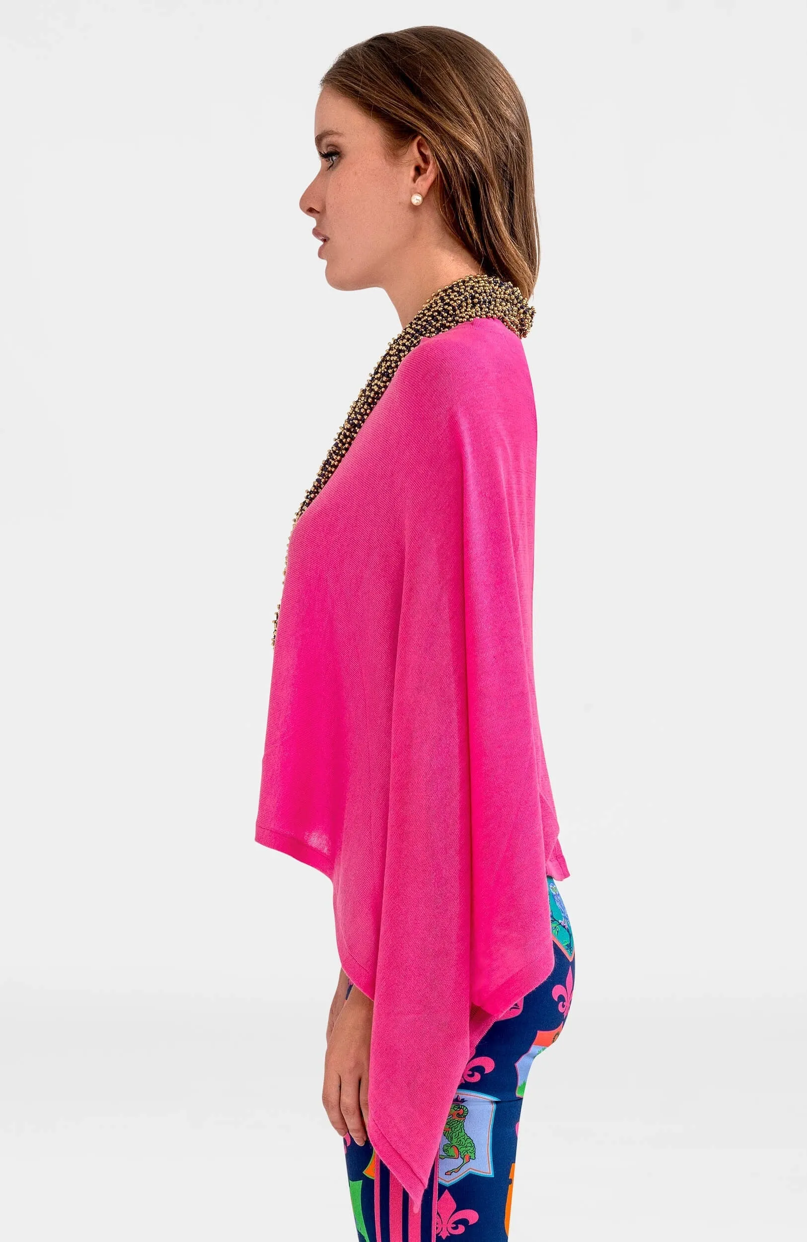 Cashmere-Like Poncho