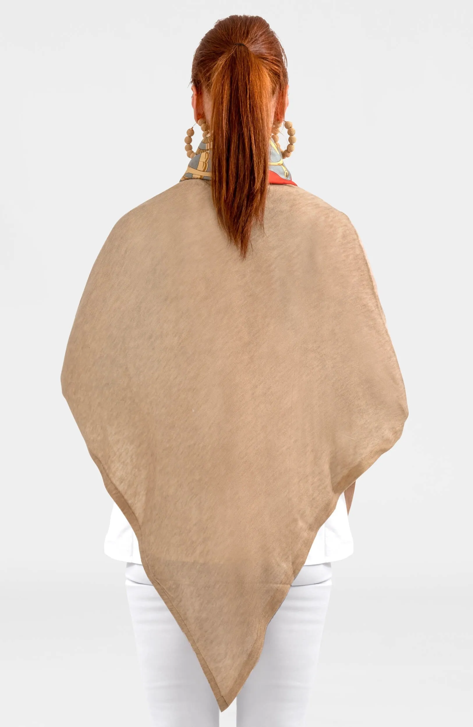 Cashmere-Like Poncho