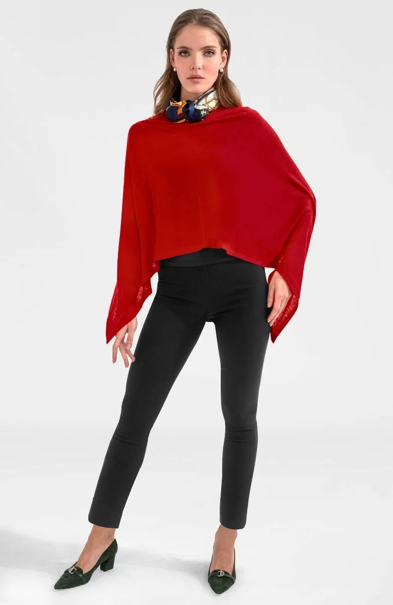 Cashmere-Like Poncho