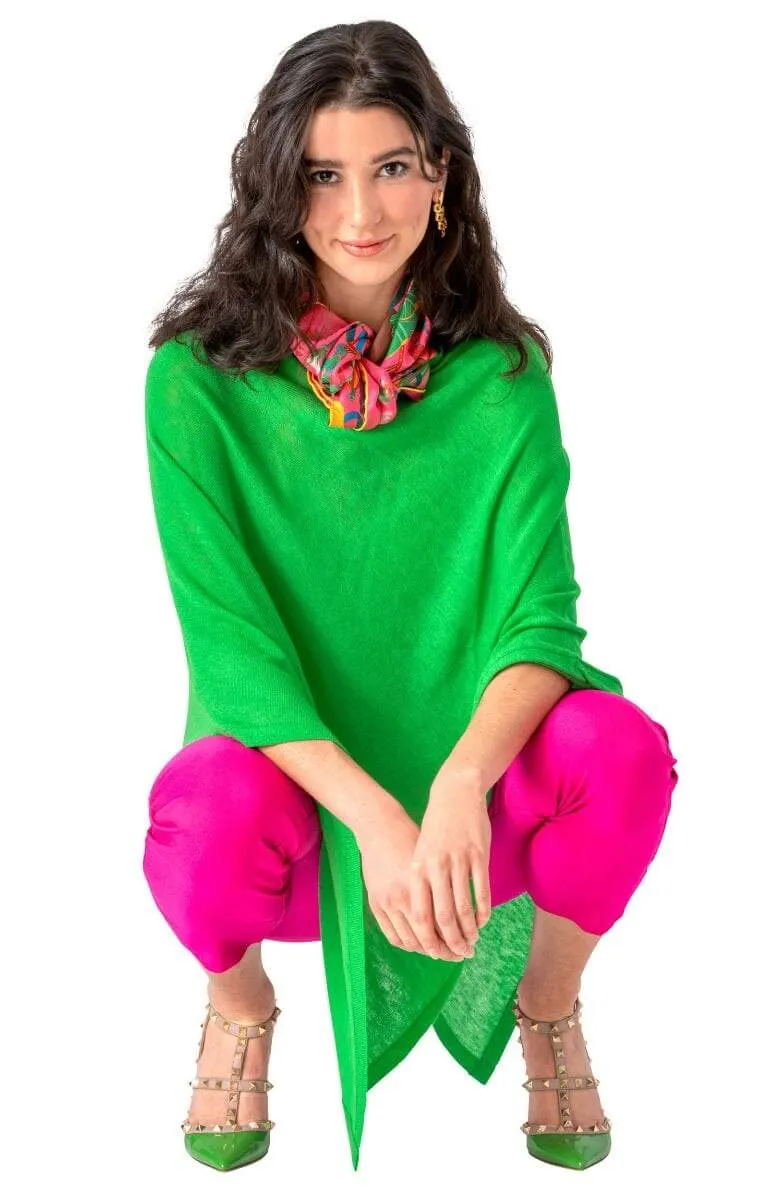 Cashmere-Like Poncho