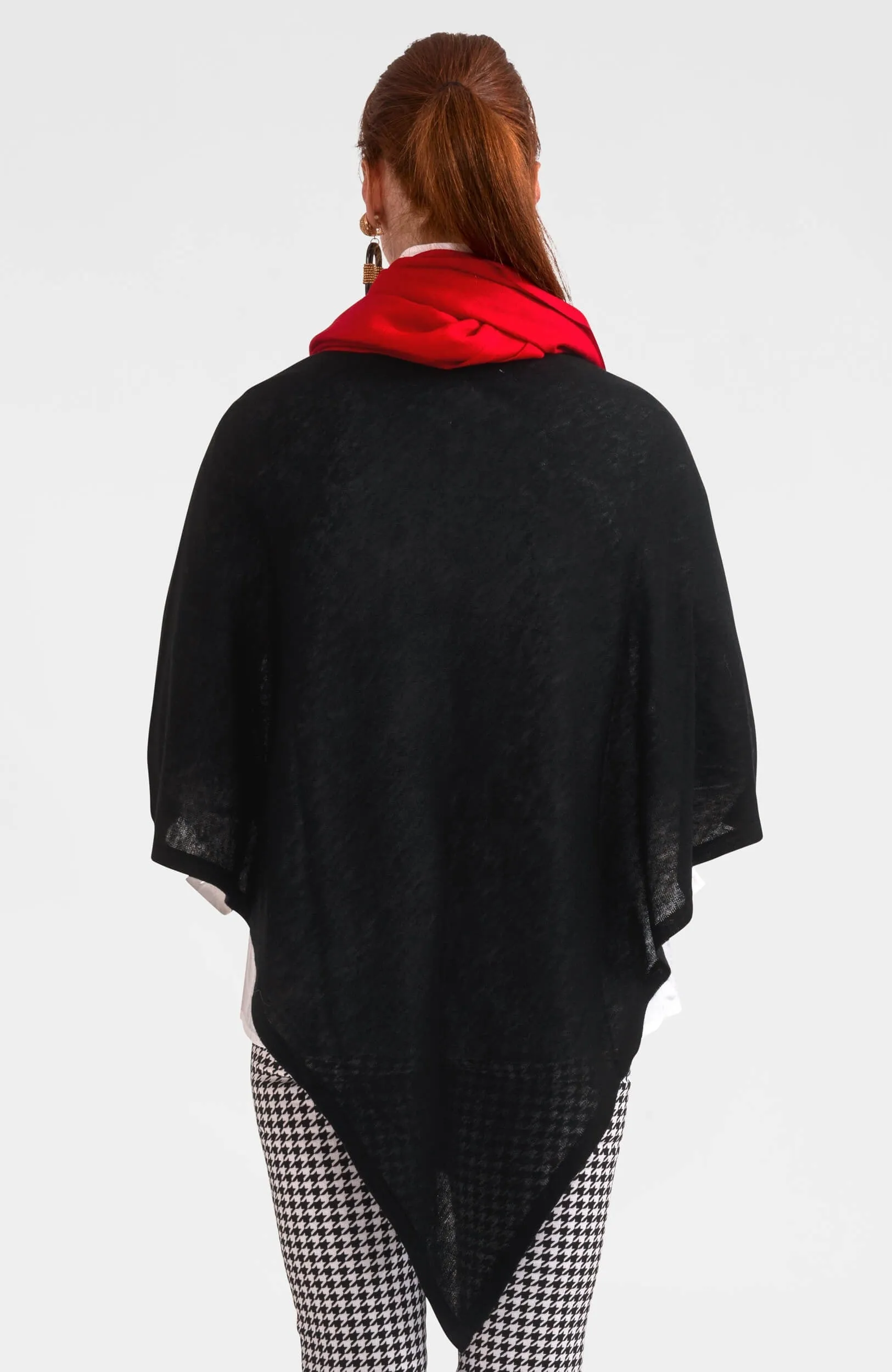 Cashmere-Like Poncho