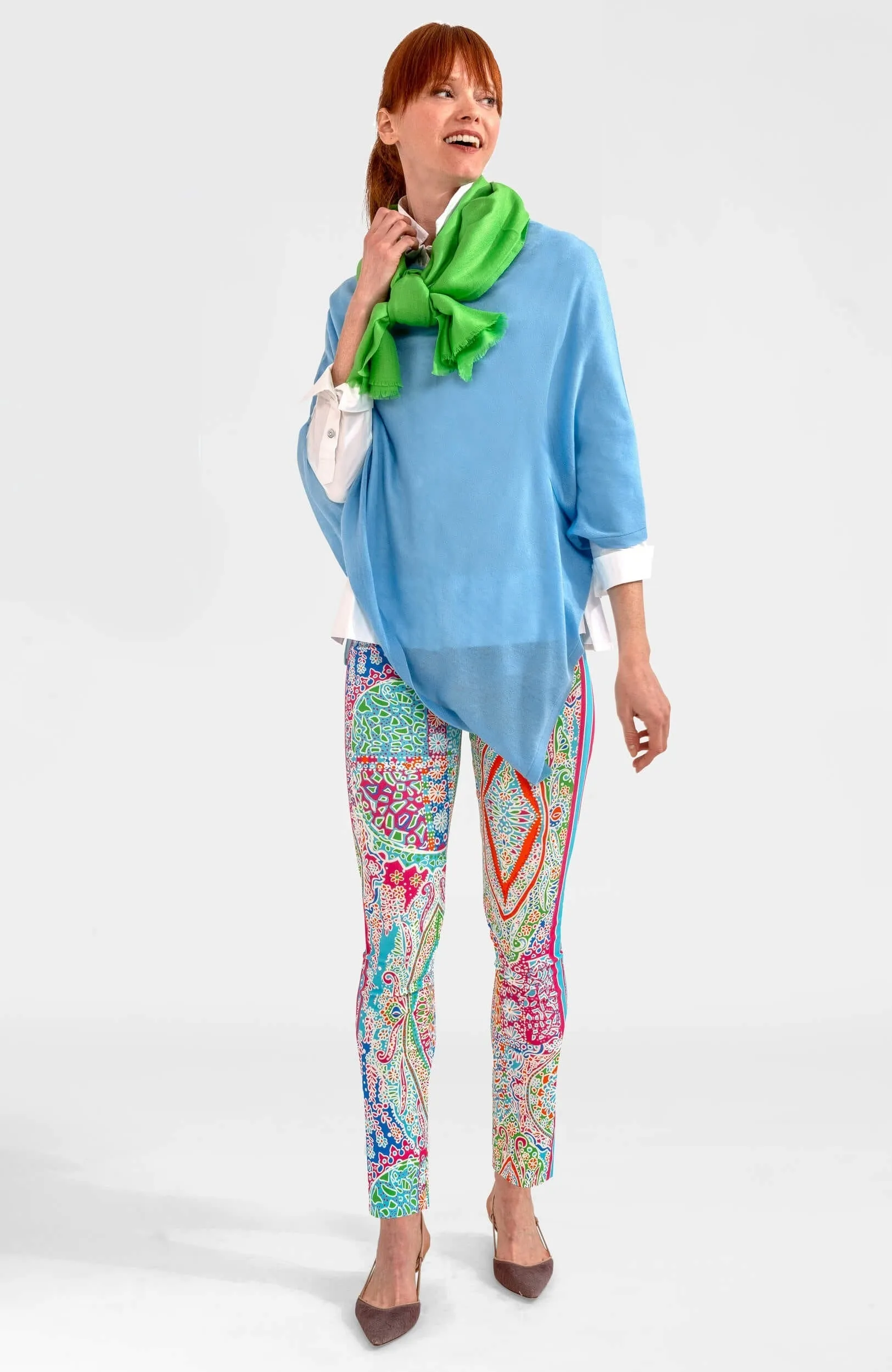Cashmere-Like Poncho