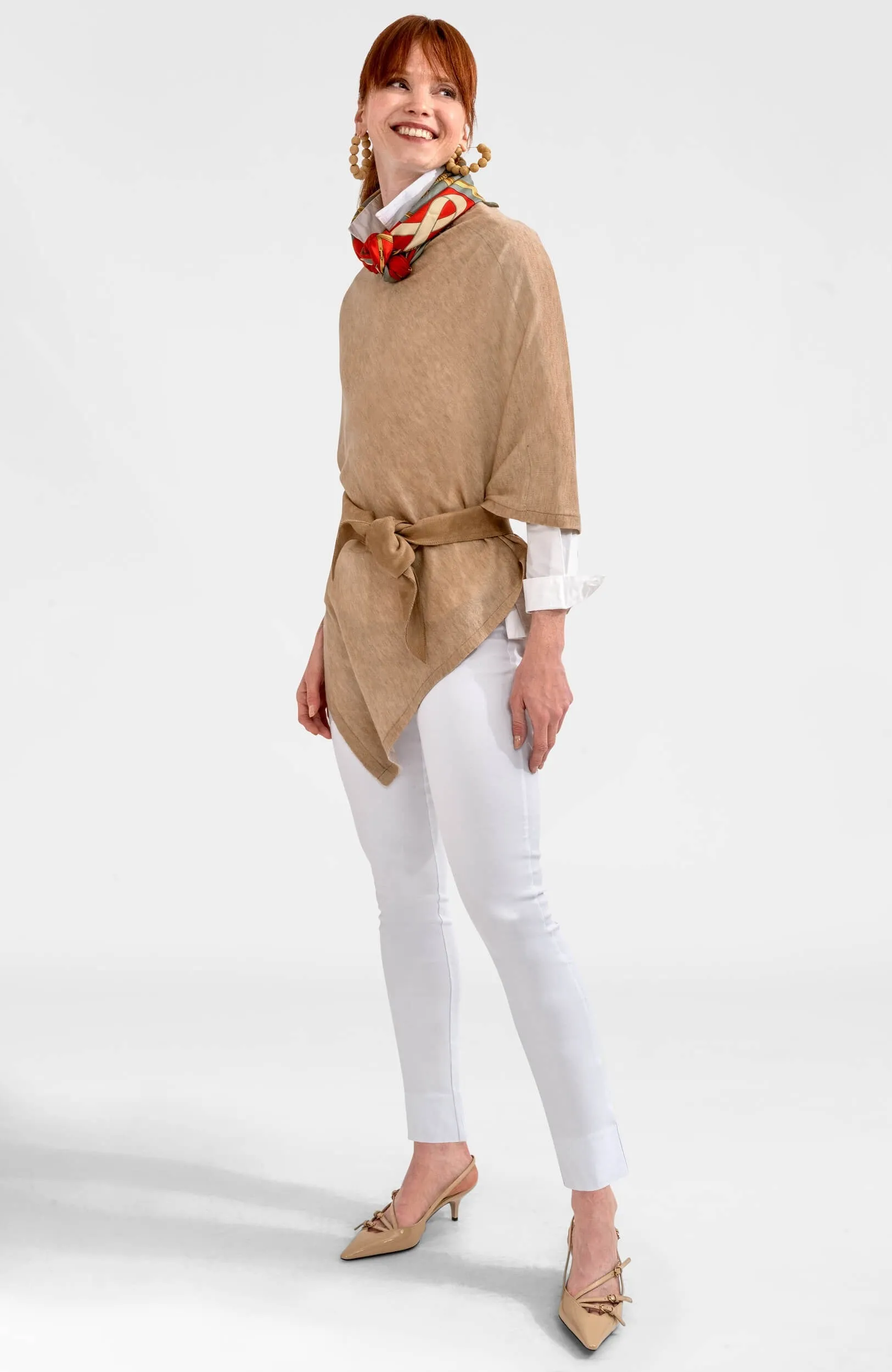 Cashmere-Like Poncho