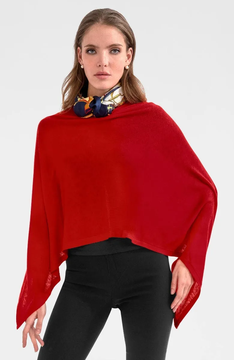 Cashmere-Like Poncho