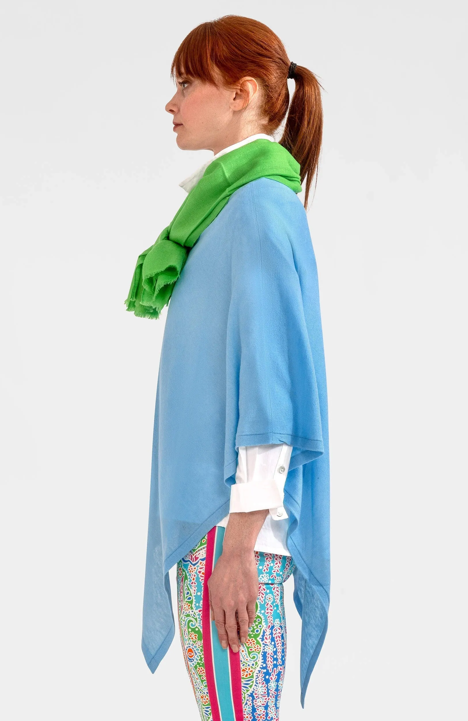 Cashmere-Like Poncho