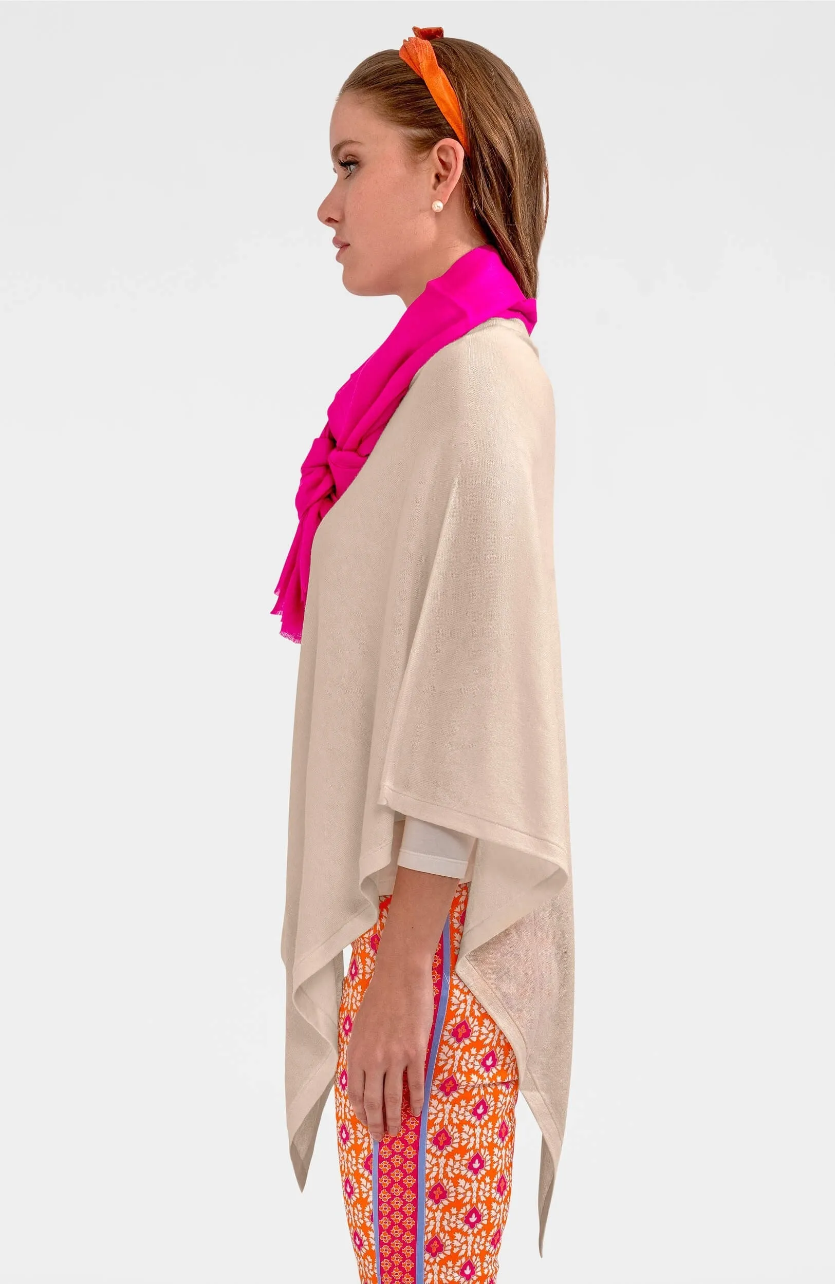 Cashmere-Like Poncho