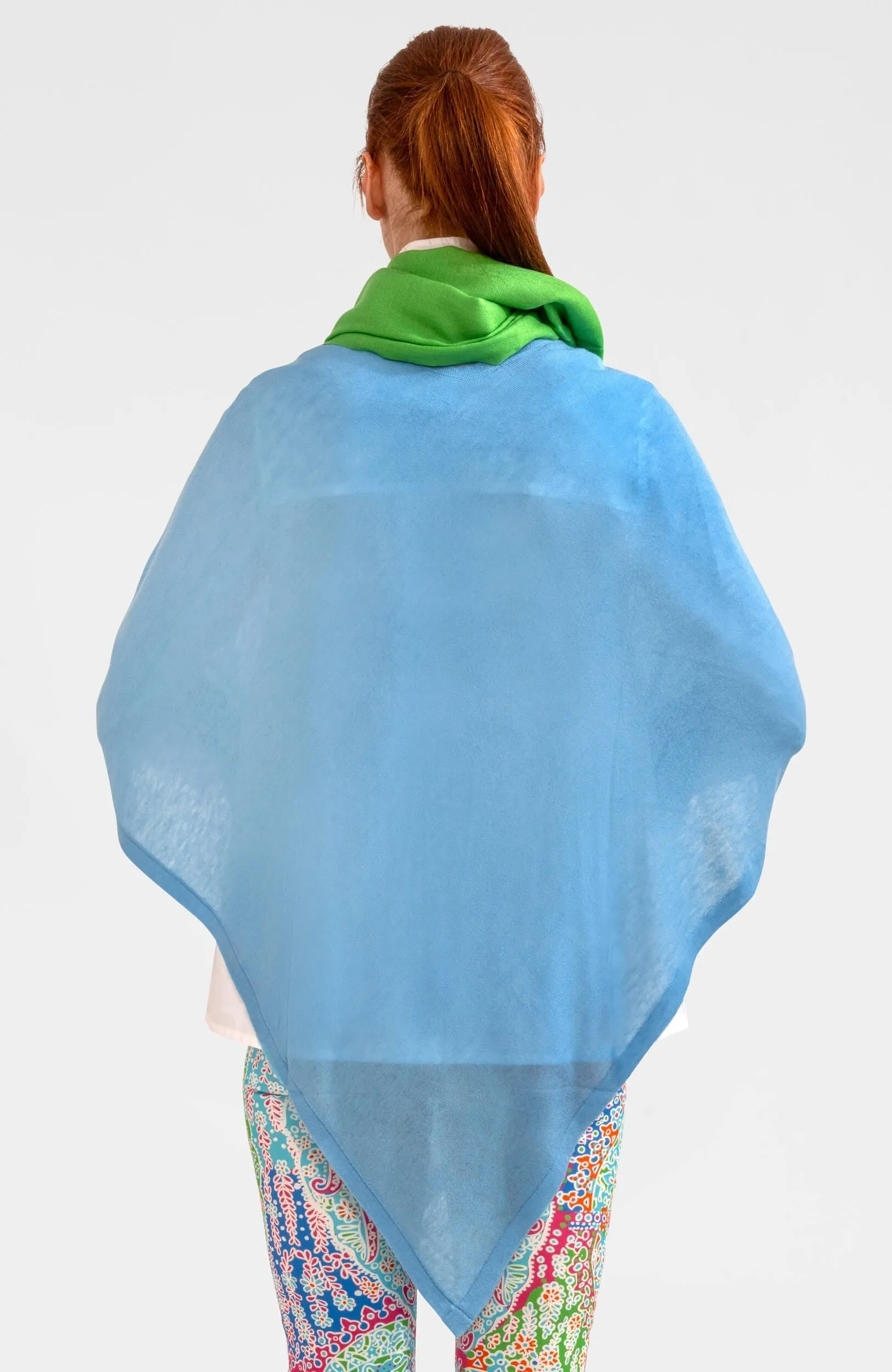 Cashmere-Like Poncho