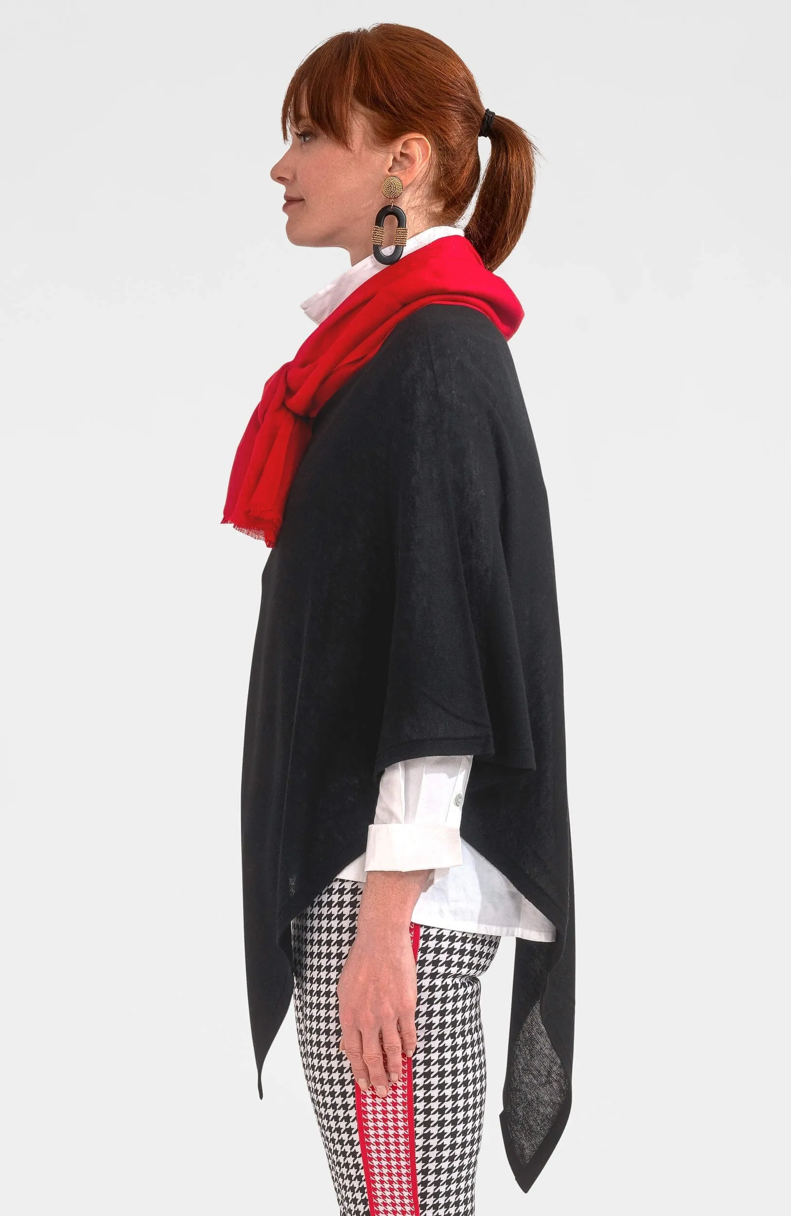 Cashmere-Like Poncho