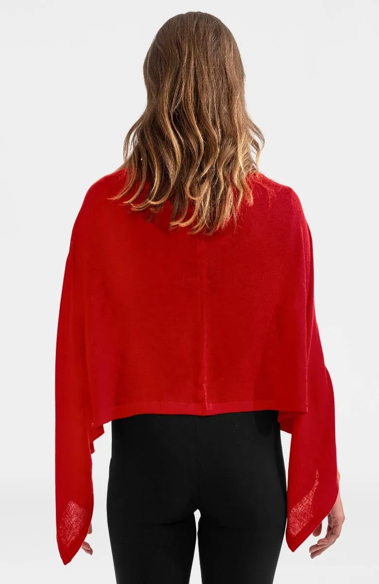 Cashmere-Like Poncho