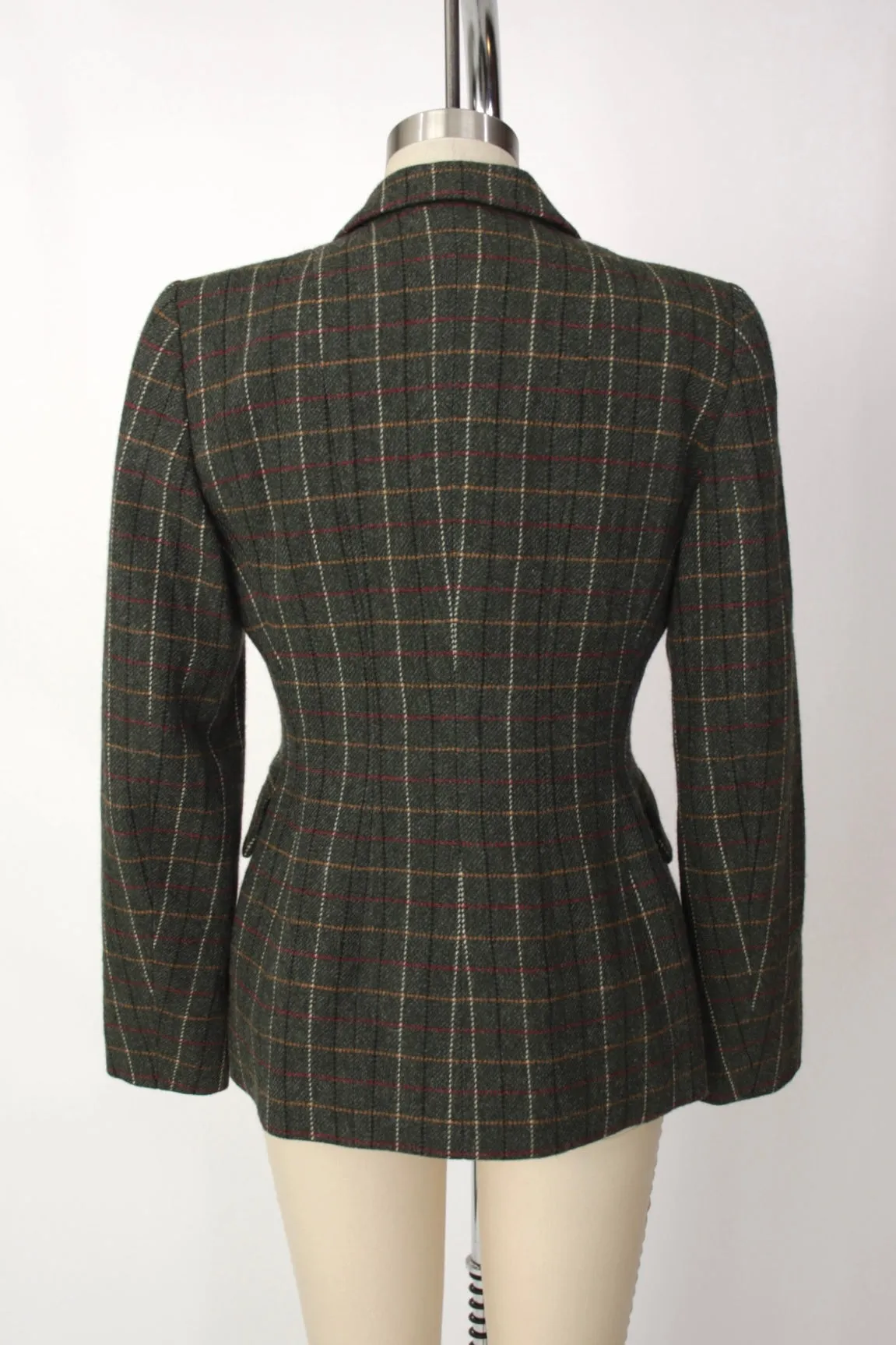 Cheap and Chic by Moschino Wool Plaid Blazer