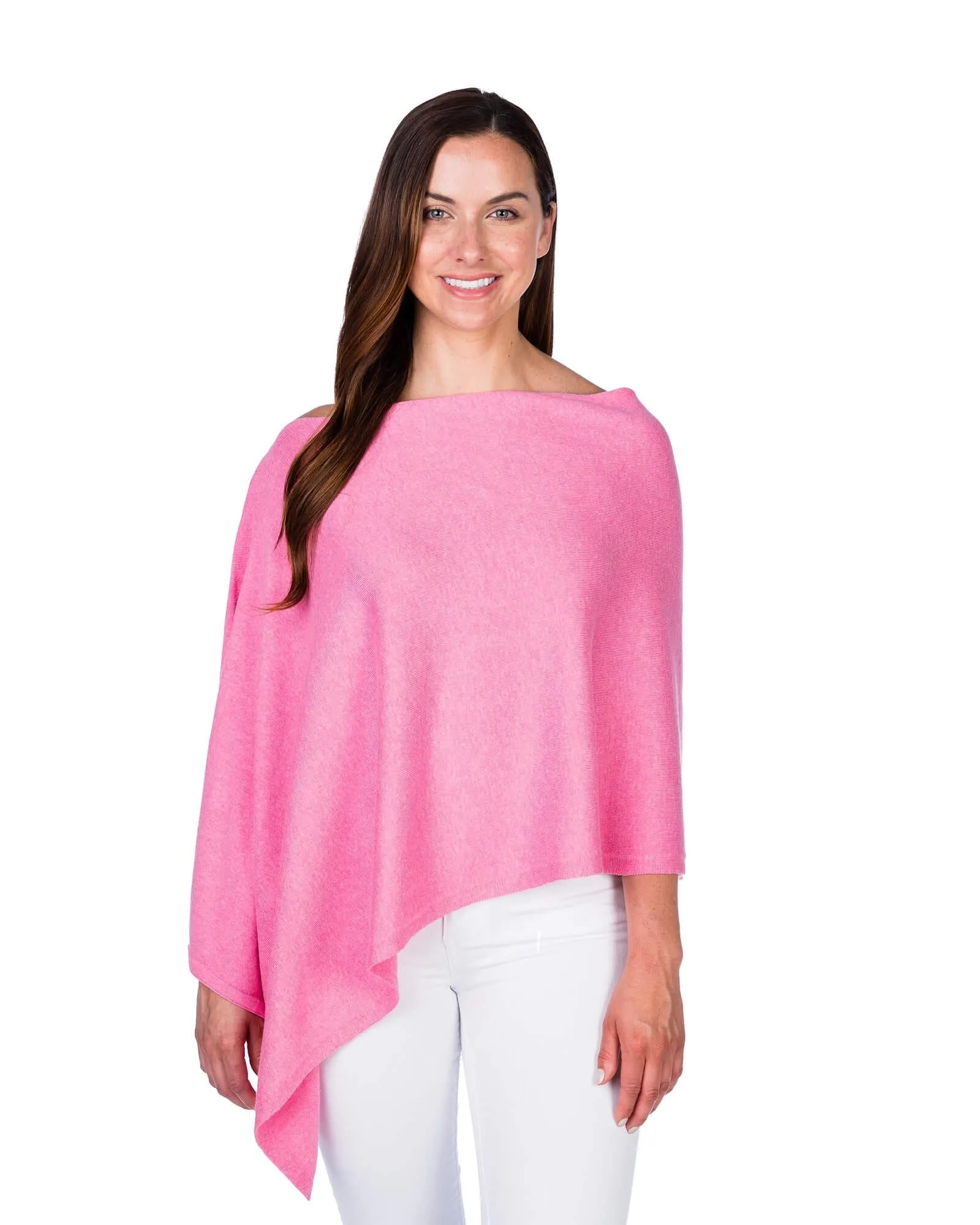 Cotton Cashmere Poncho