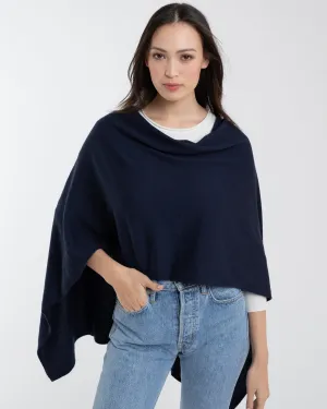 Cotton Cashmere Poncho