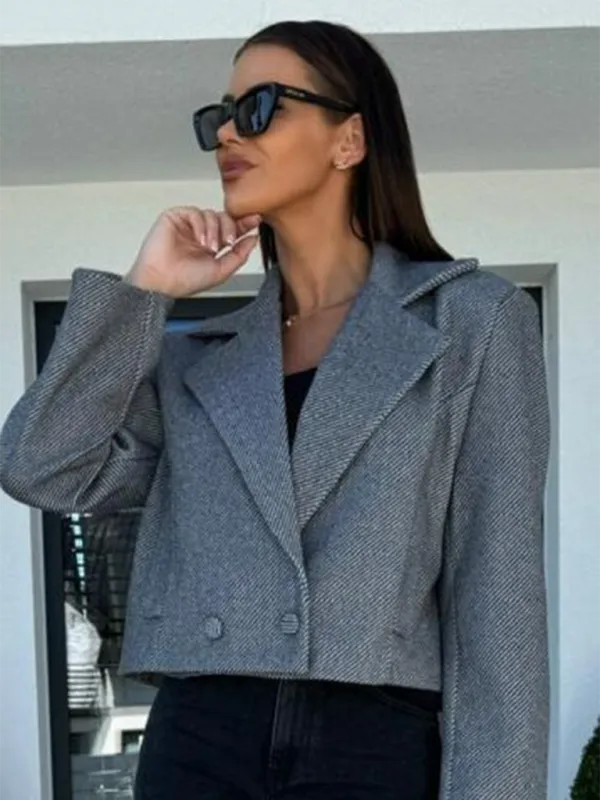 Cropped Tweed Blazer for Every Occasion