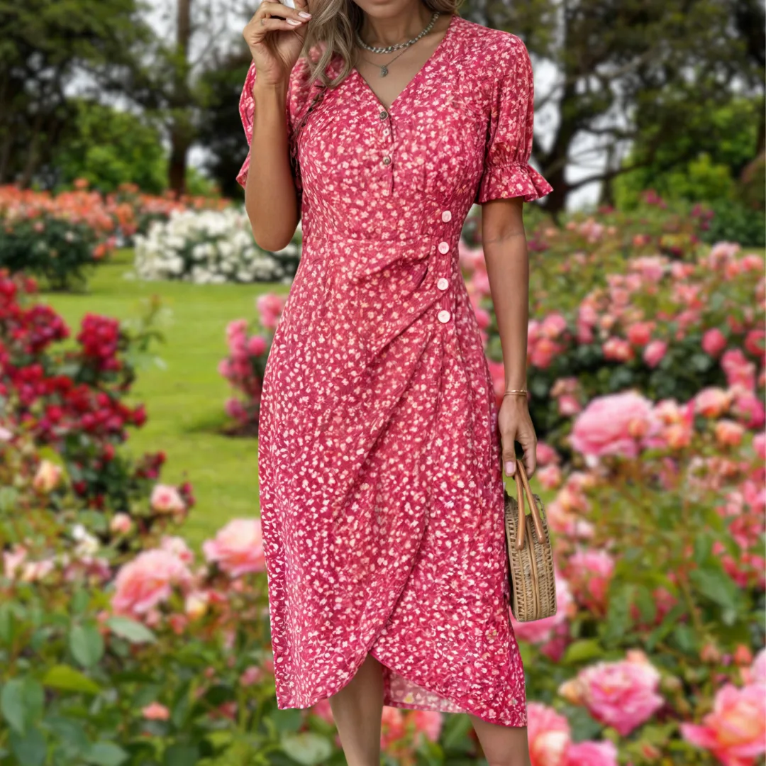 Daria | Petal Wrap Dress