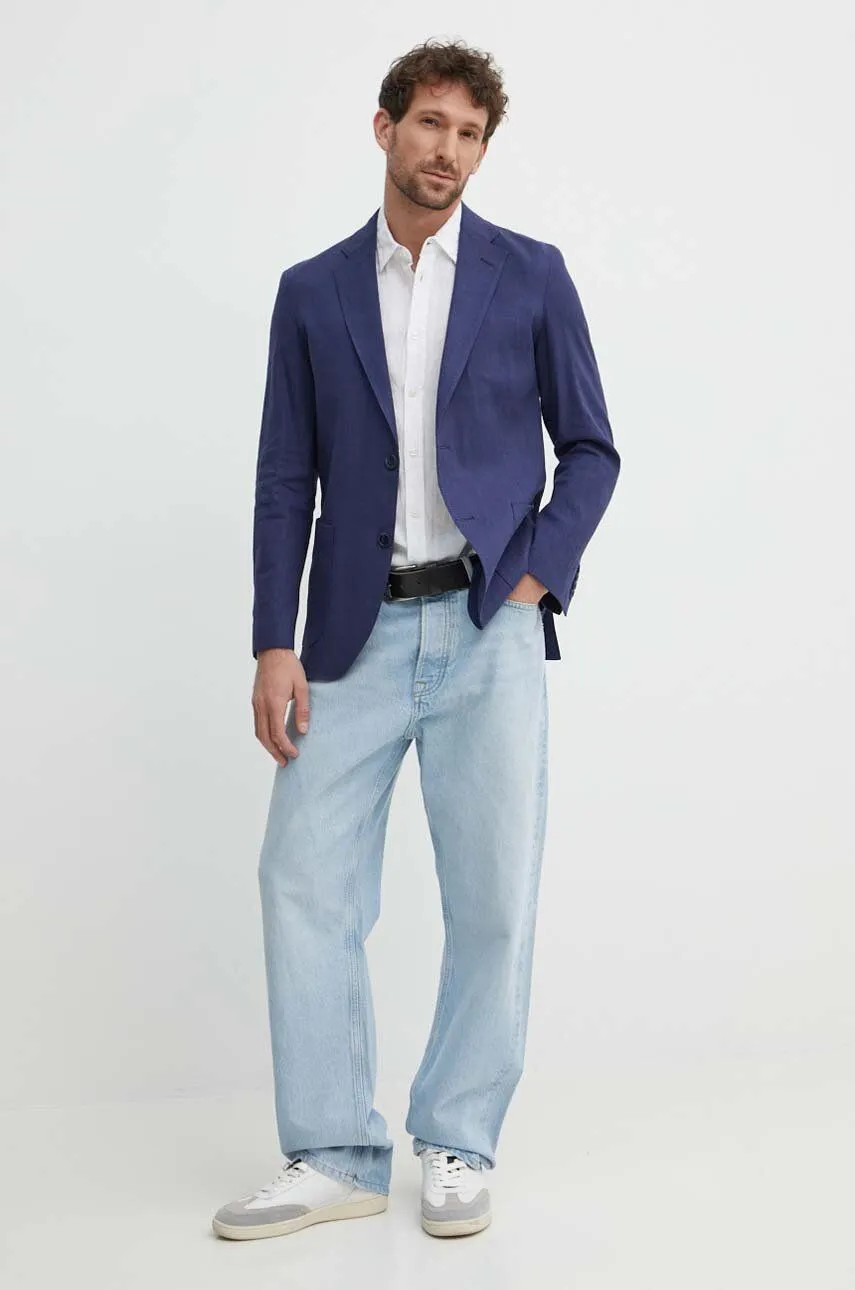 Dc Linen Viscose Blazer