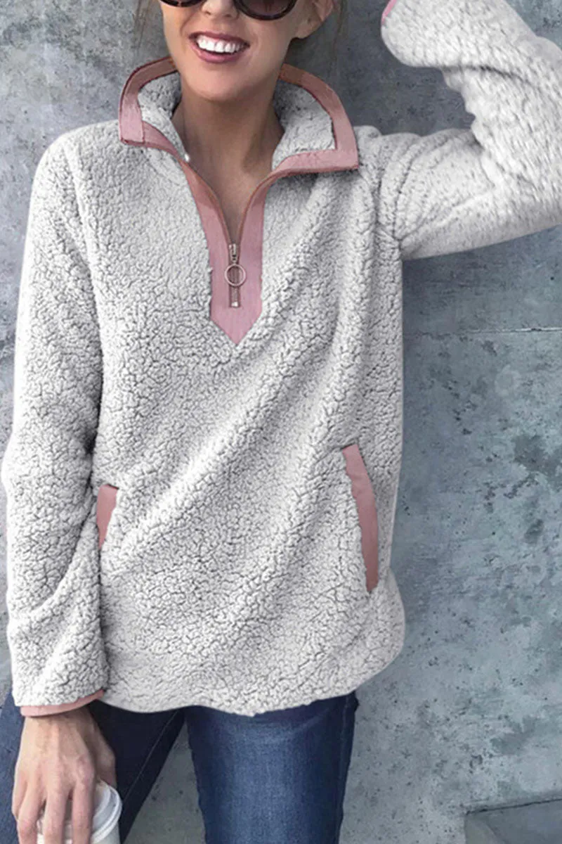 Fashion Street Solid Turtleneck Tops(7 Colors)