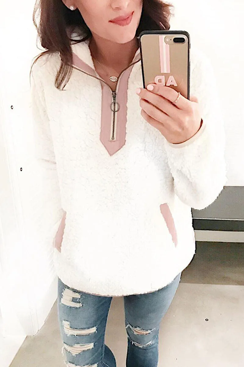 Fashion Street Solid Turtleneck Tops(7 Colors)