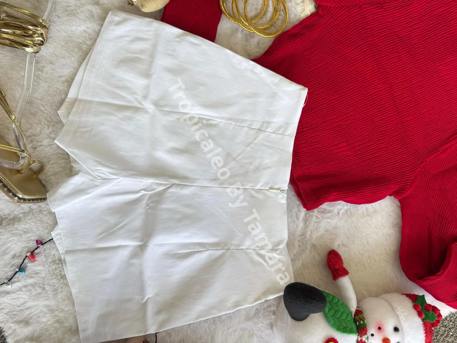 Half Turtleneck Knit Crop