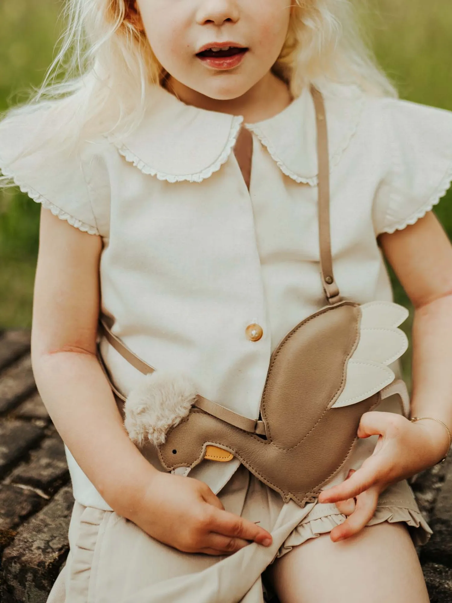 Hennie Linen Gilet | Soft Sand