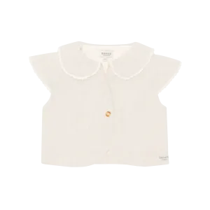 Hennie Linen Gilet | Soft Sand