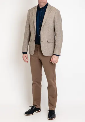 Herbie Frogg Wool Mix Blazer, Natural