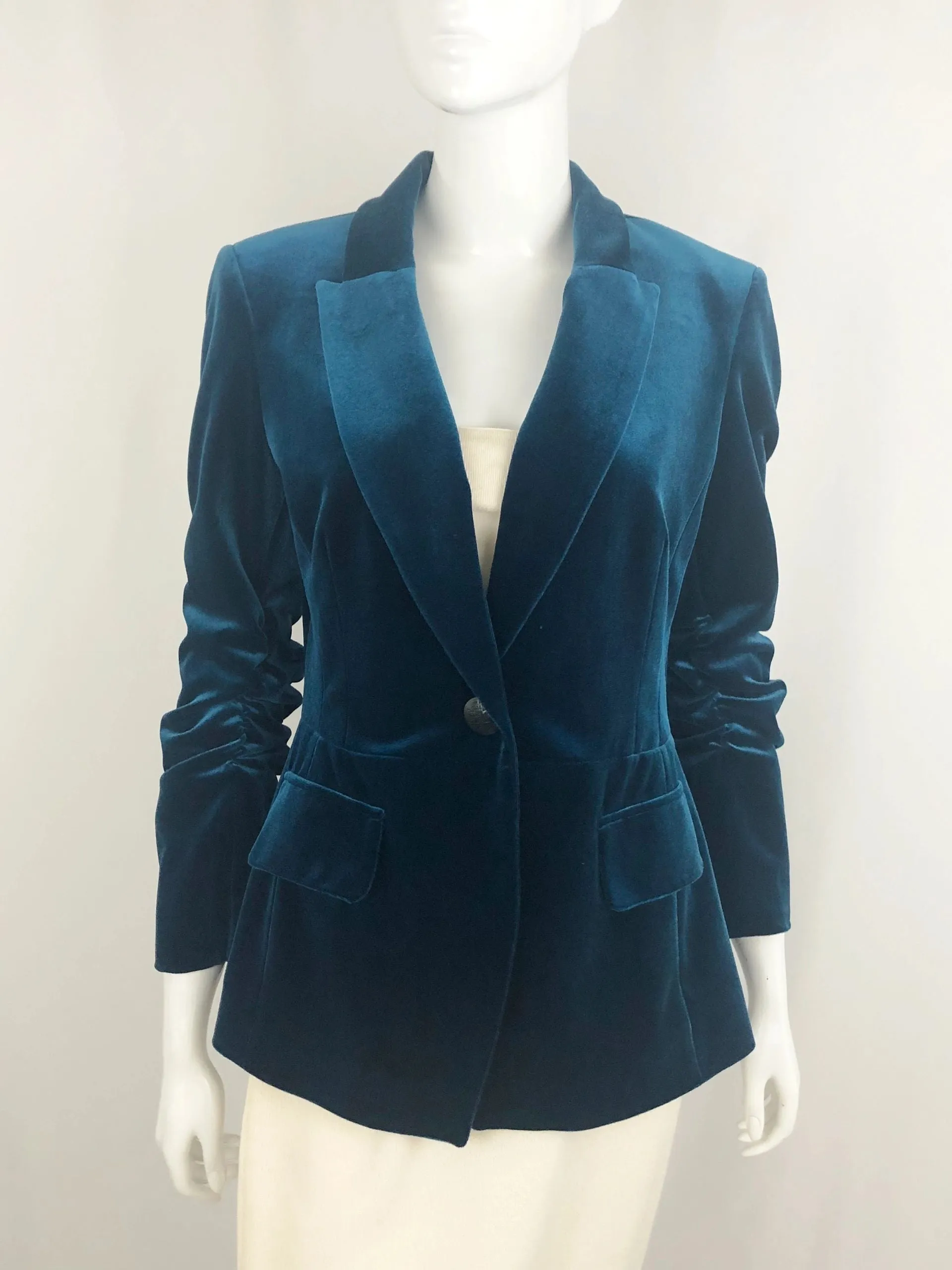 Iris Setlakwee Velvet Blazer Size 8
