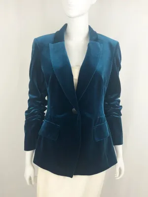 Iris Setlakwee Velvet Blazer Size 8