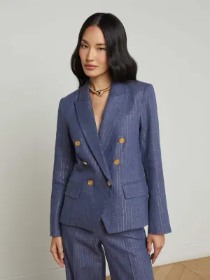 Kenzie Pinstriped Blazer