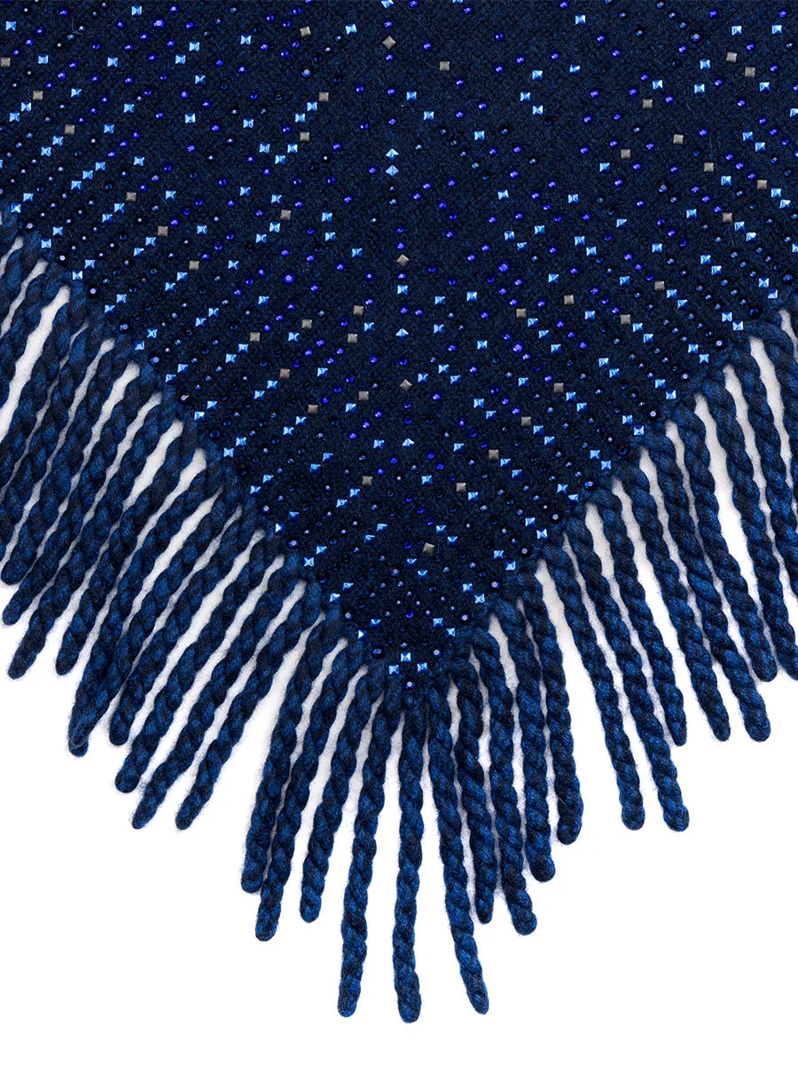 Lattice Fringe Poncho