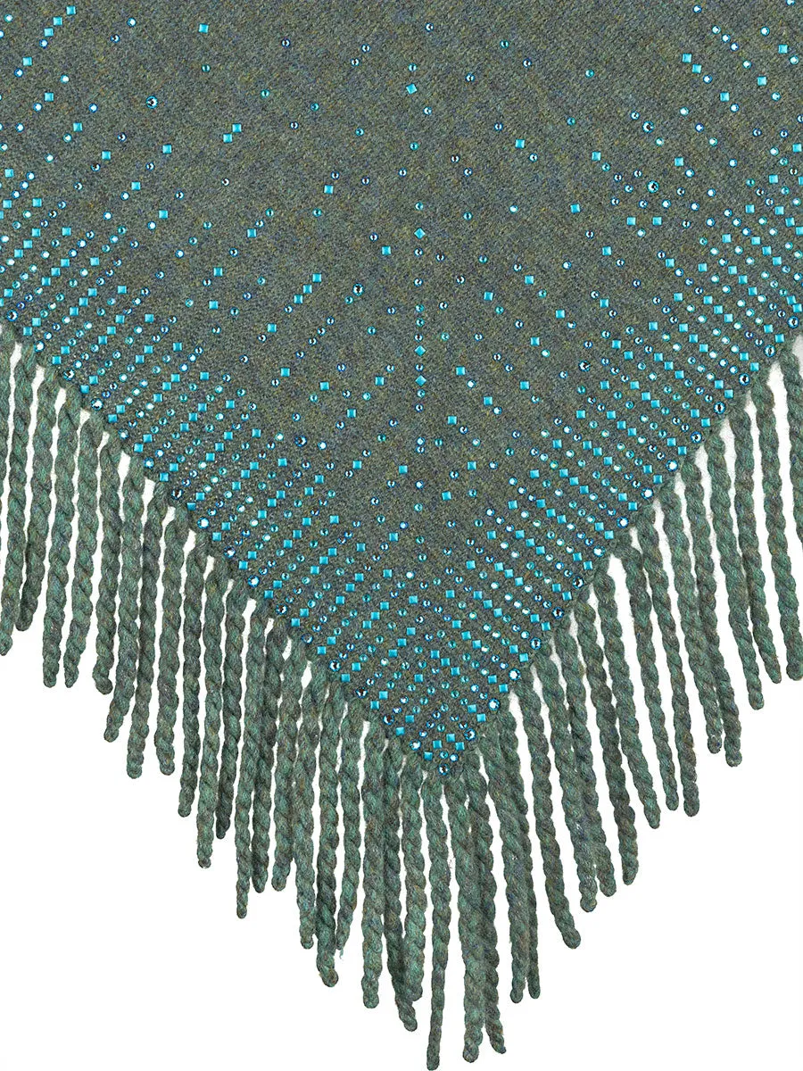 Lattice Fringe Poncho