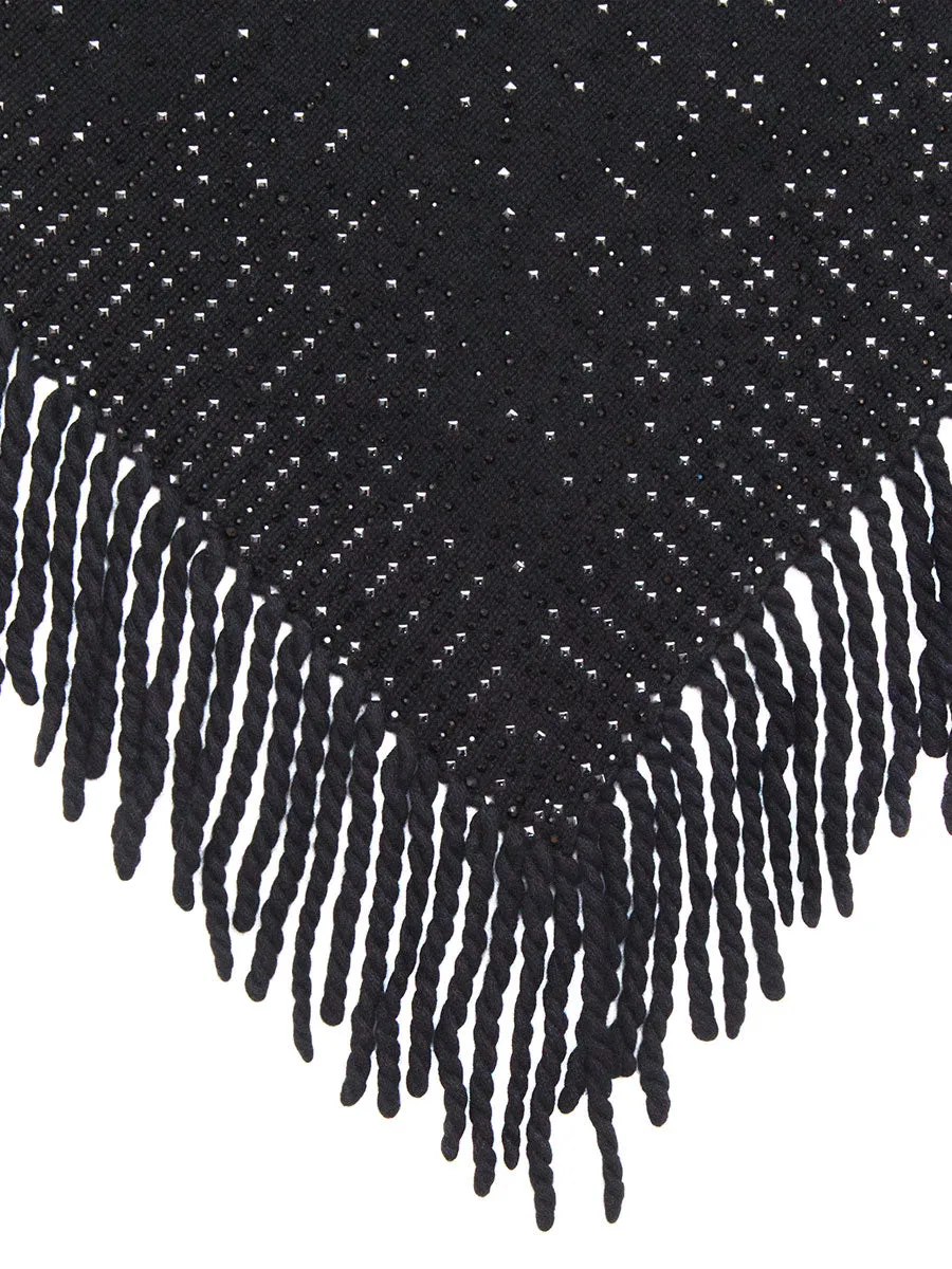 Lattice Fringe Poncho