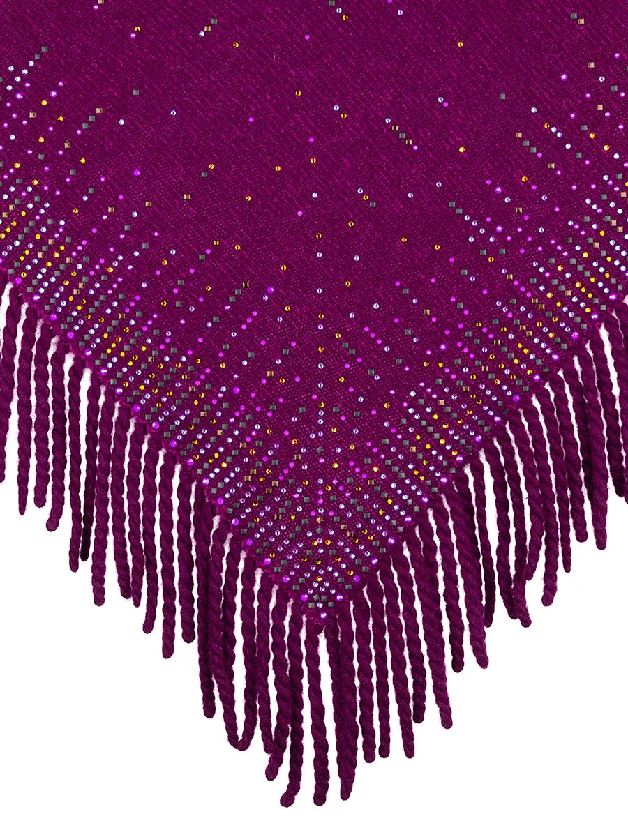 Lattice Fringe Poncho