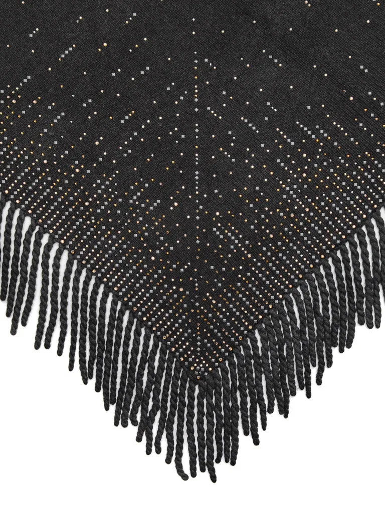 Lattice Fringe Poncho