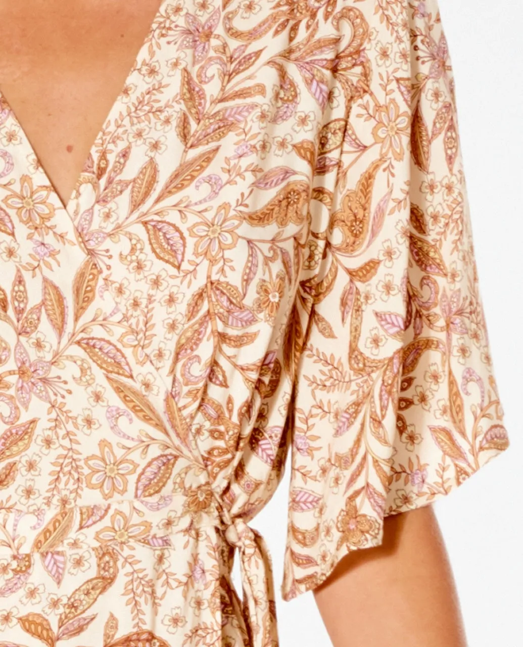 LUNAR TIDES WRAP DRESS