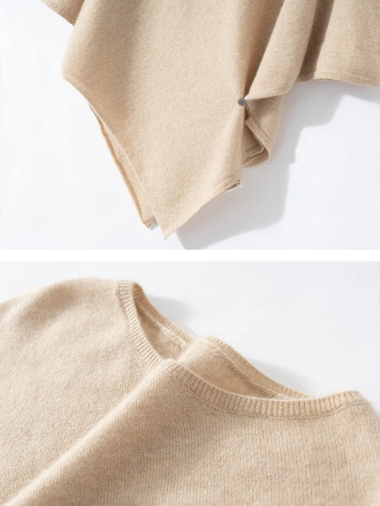 Lysanne - Classic Cashmere Poncho