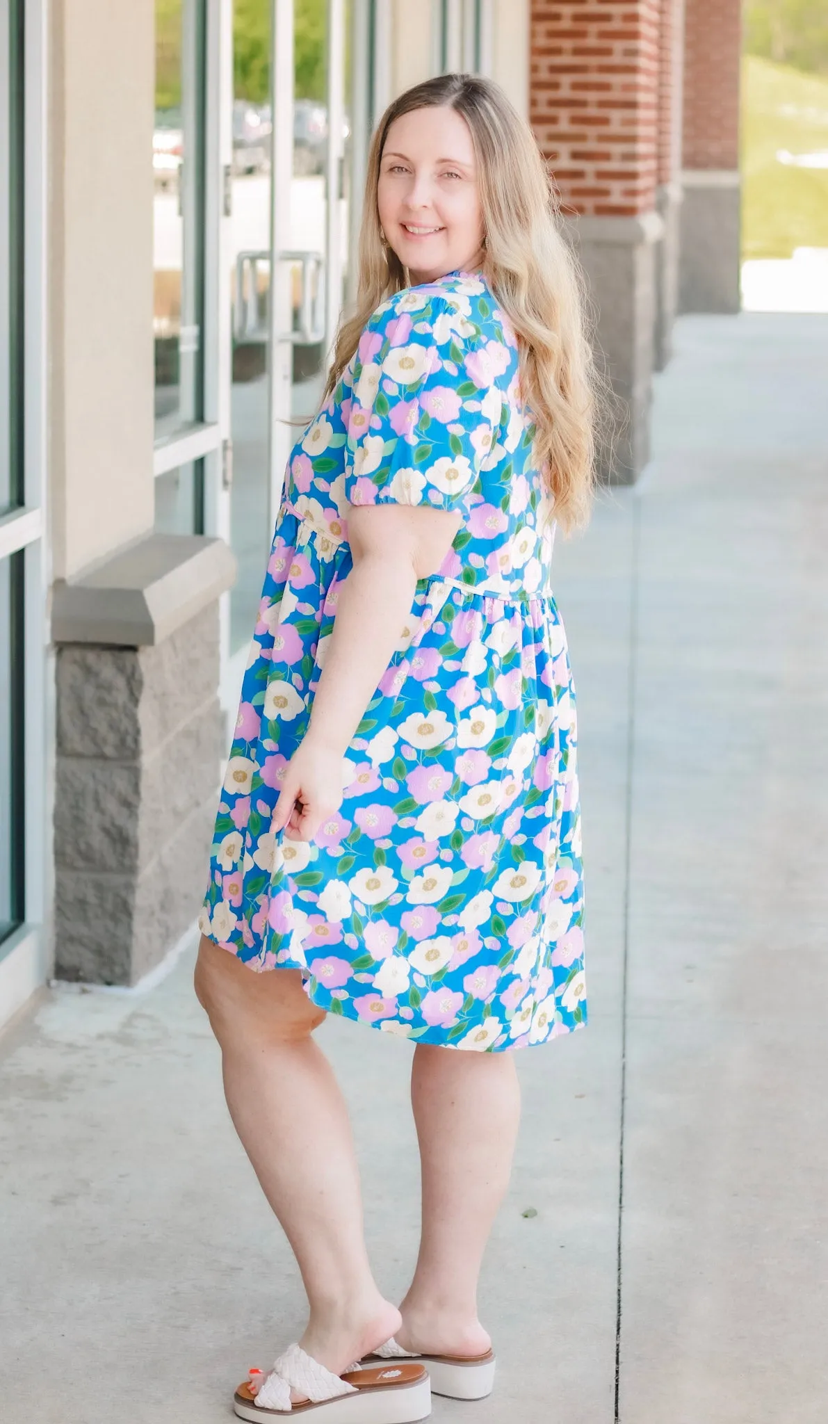 Make You Happy Floral Dress