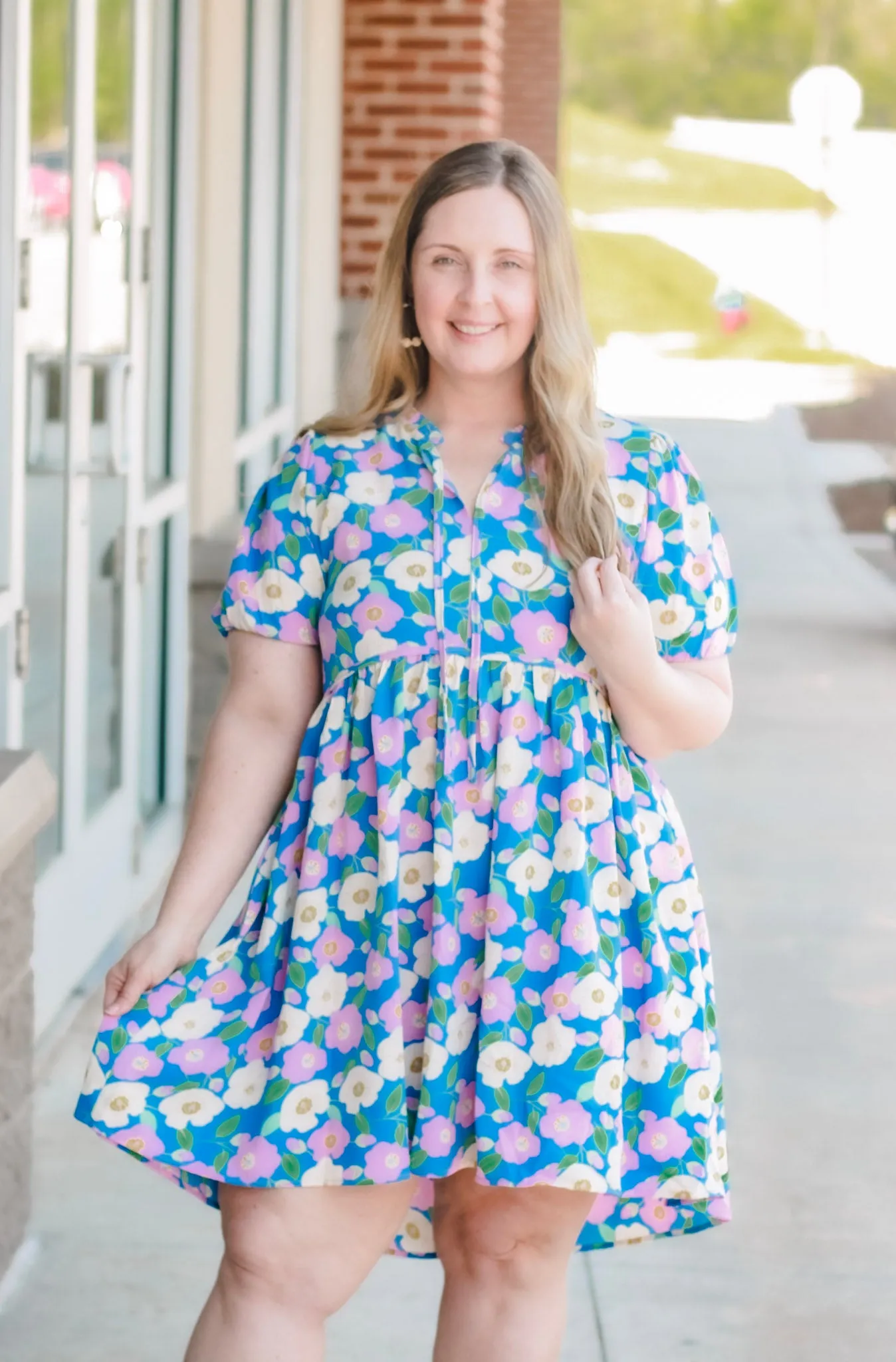 Make You Happy Floral Dress